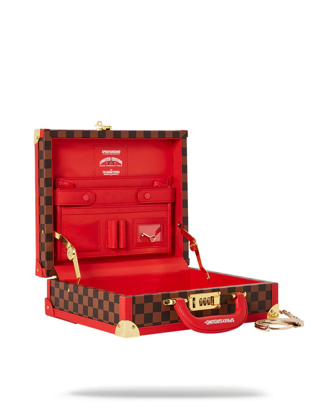 Sprayground ALL OR NOTHING SHARKS IN PARIS ATTACHÉ HANDCUFF BRIEFCASE