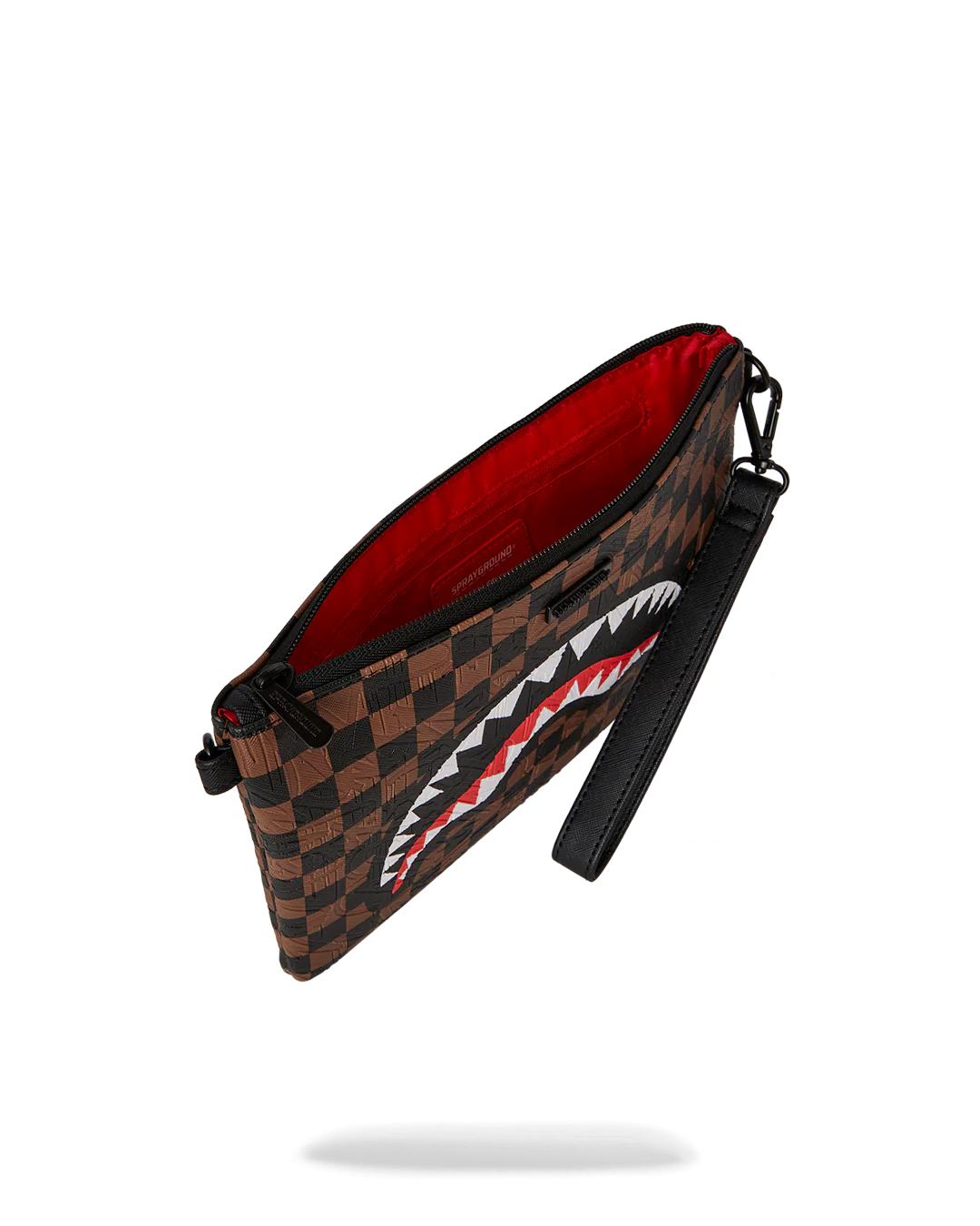 Sprayground THE PRIVATE JET SHARK CLUB CROSSOVER CLUTCH