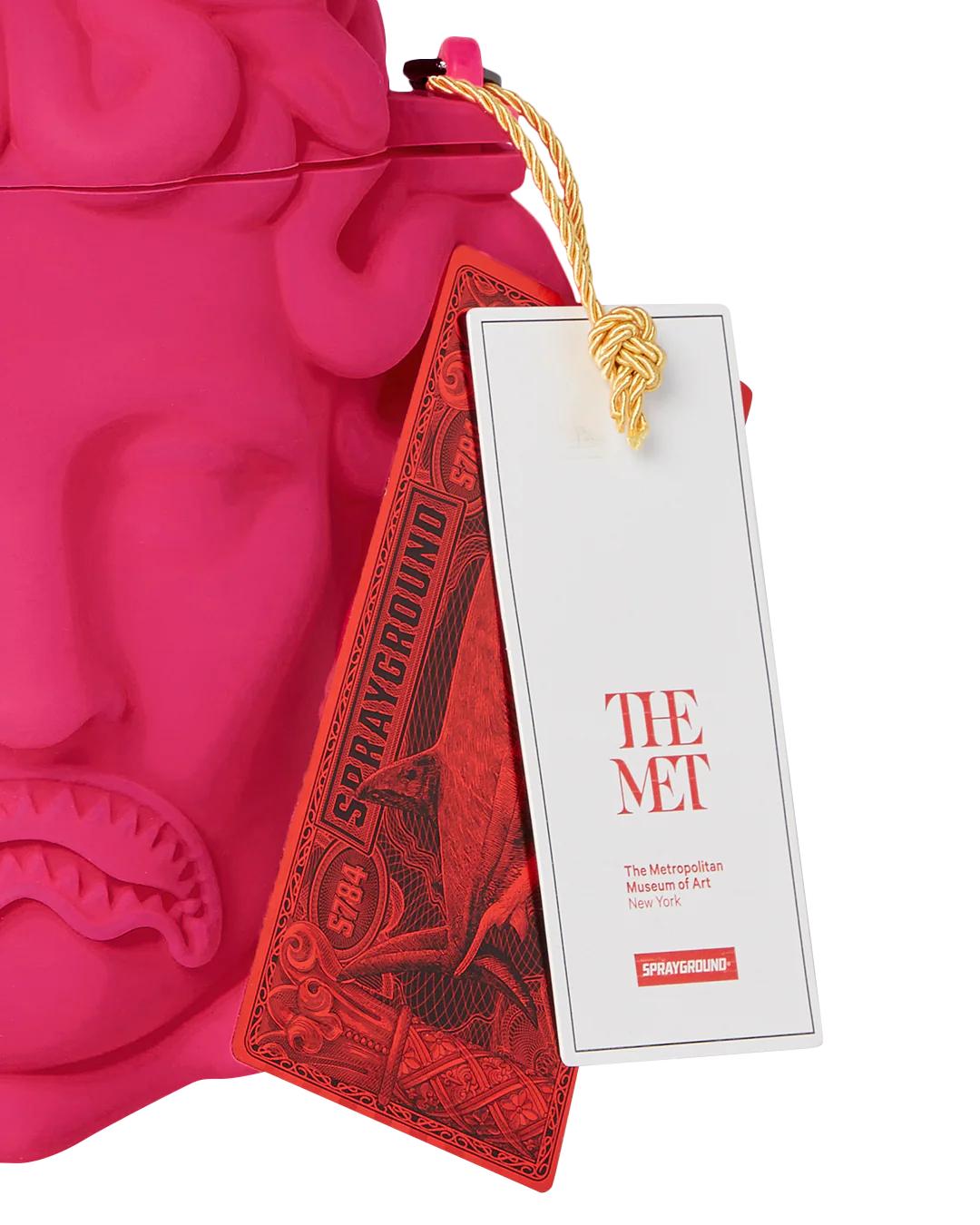 Sprayground THE MET CANOVA MEDUSA HANDBAG (PINK)