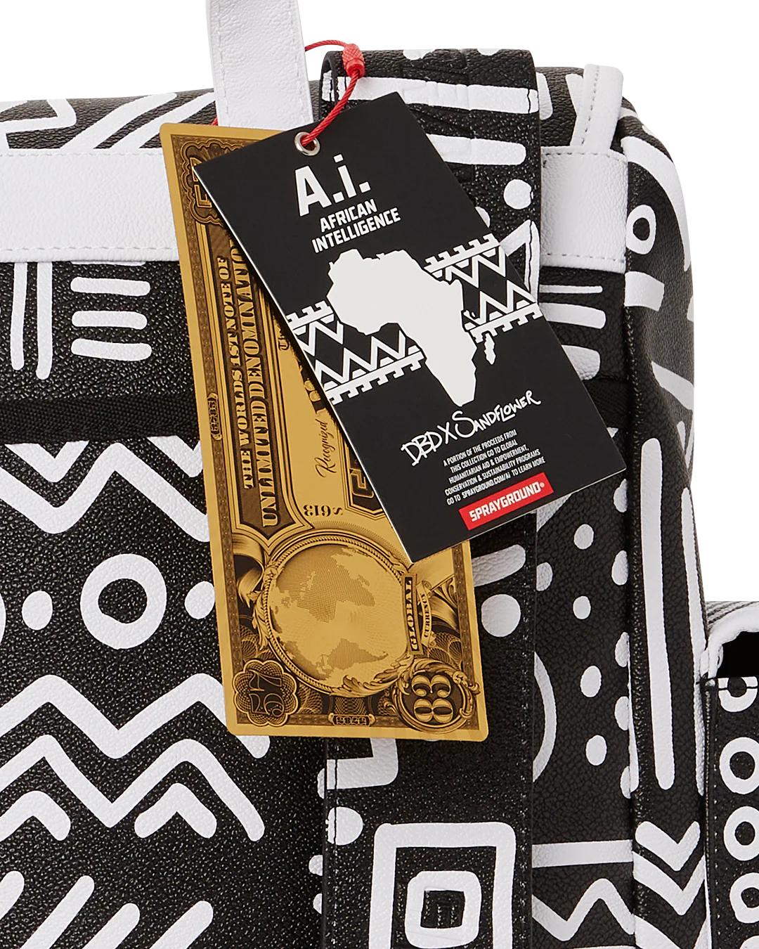 Sprayground A.I.8 AFRICAN INTELLIGENCE - ORIGIN STORY MONTE CARLO