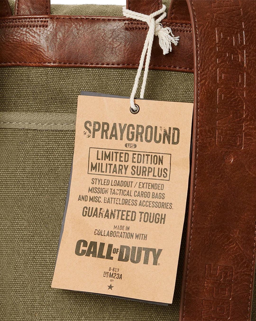 Sprayground CALL OF DUTY EL DIABLO MONTE CARLO