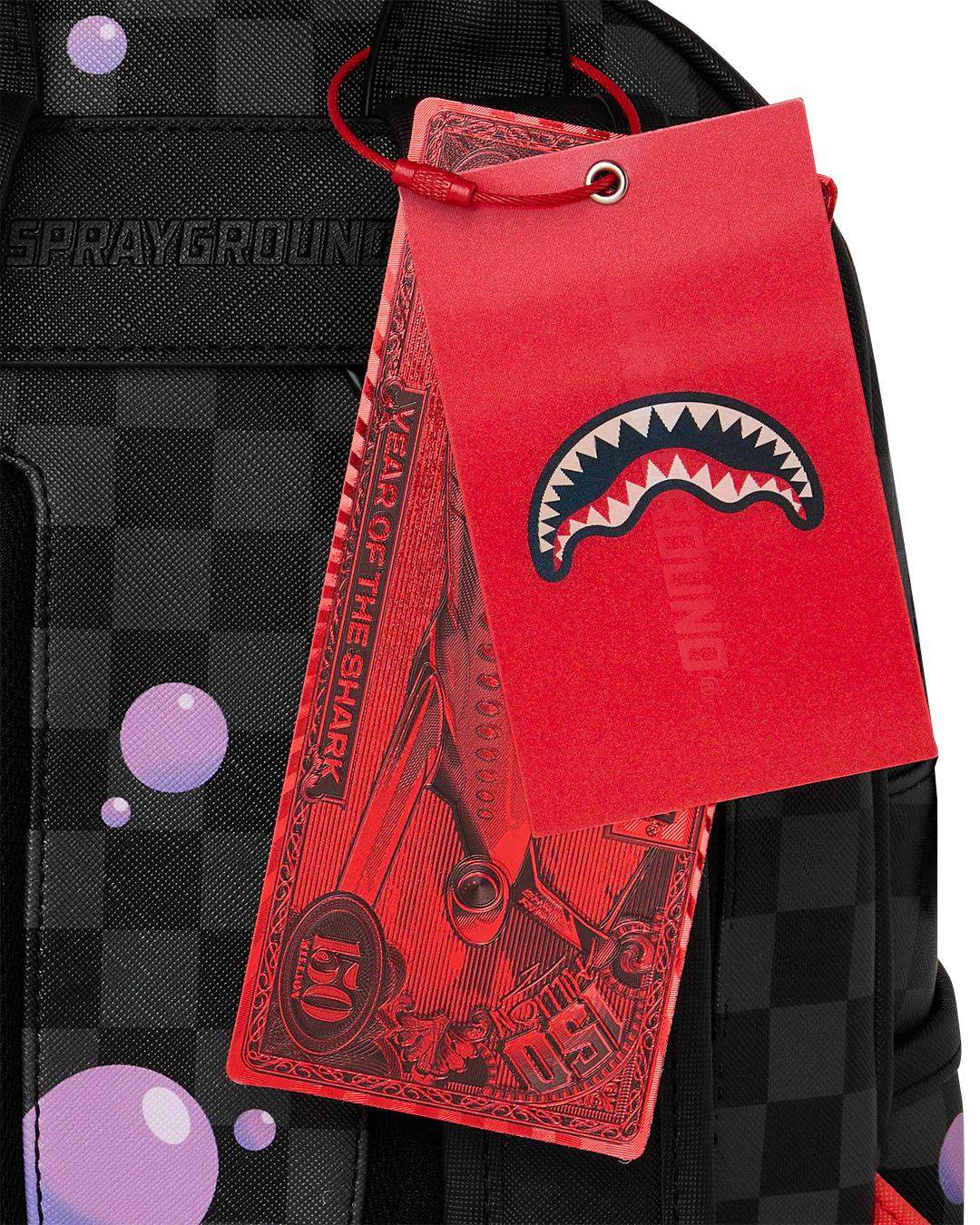 Sprayground PURPLE SLIME SHARK SAVAGE BACKPACK