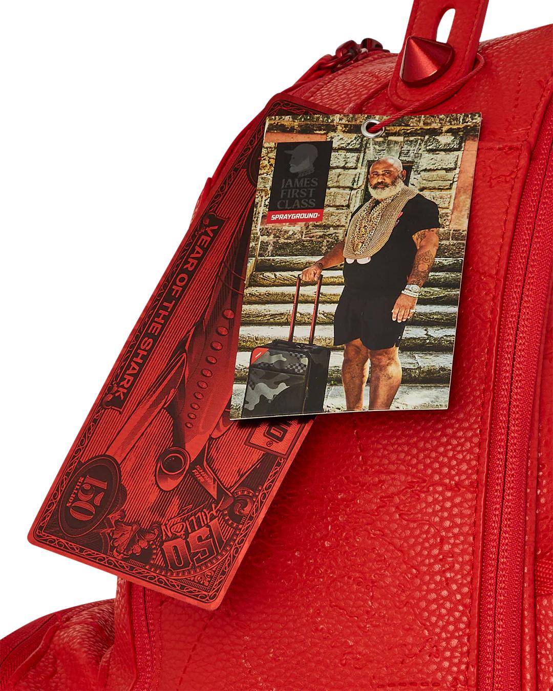 Sprayground JAMES FIRST CLASS RUBY RED CHATEAU BACKPACK