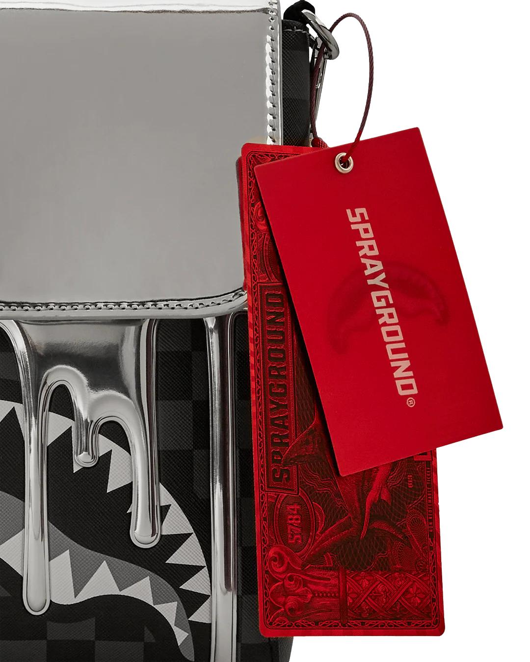 Sprayground GHOST DRIP MESSENGER BAG