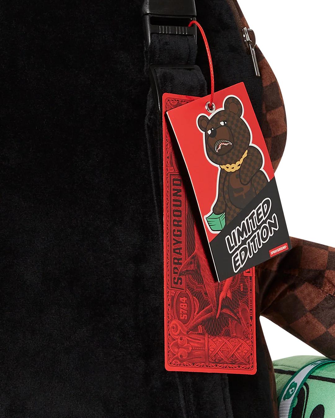 Sprayground LENTICULAR EFFECTS MONEYBEAR TEDDYBEAR BACKPACK