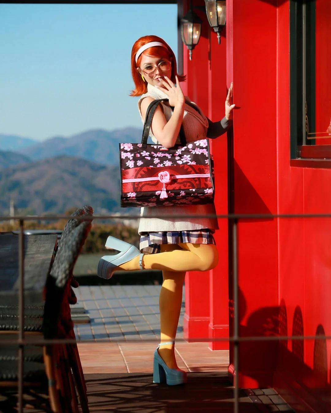 Sprayground OUKA KENRAN HAYUMI HOKAZANO OFFICIAL COLLAB TORTUGA TOTE