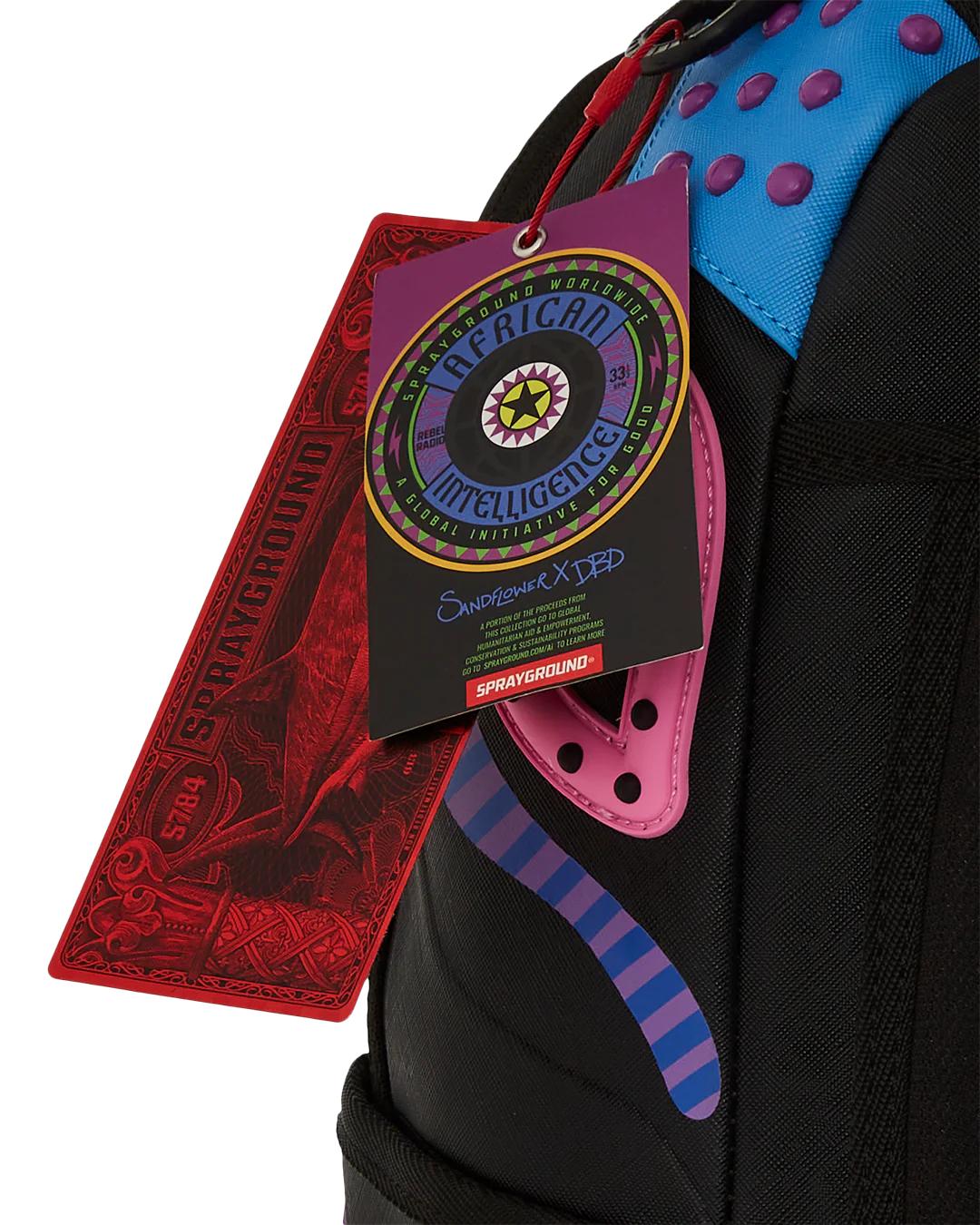 Sprayground A.I. 12 BROOKLYN & BEYOND - SANDFLOWER COLLAB BACKPACK