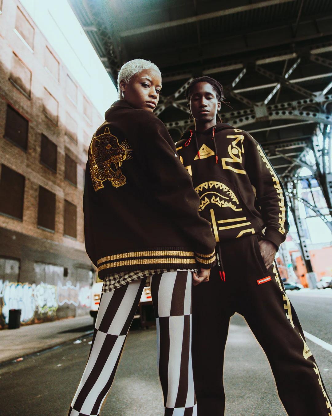 Sprayground A.I.9 AFRICAN INTELLIGENCE PATH TO THE FUTURE II - SANDFLOWER COLLAB J