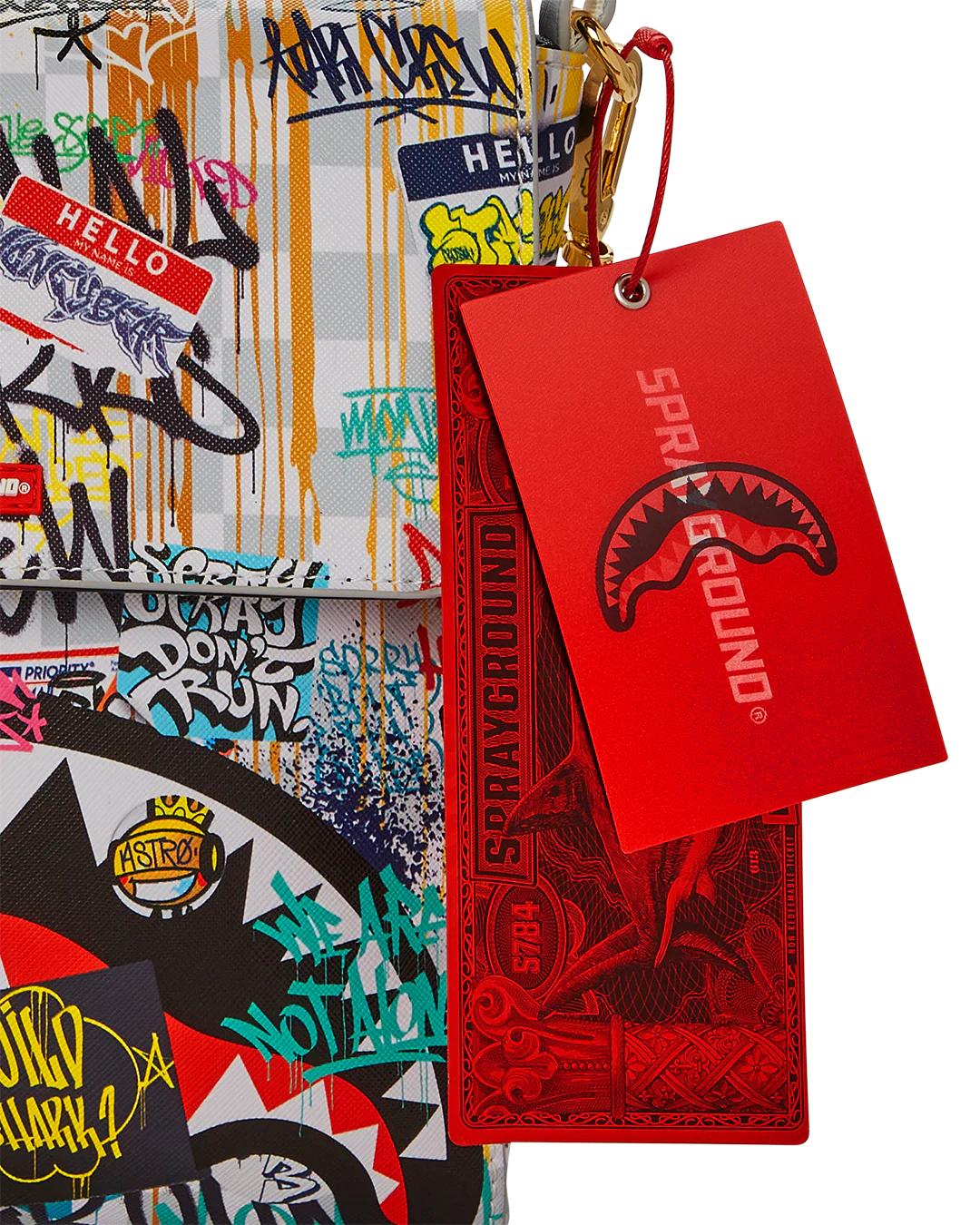 Sprayground CREATE ANOTHER DAY MESSENGER SLING