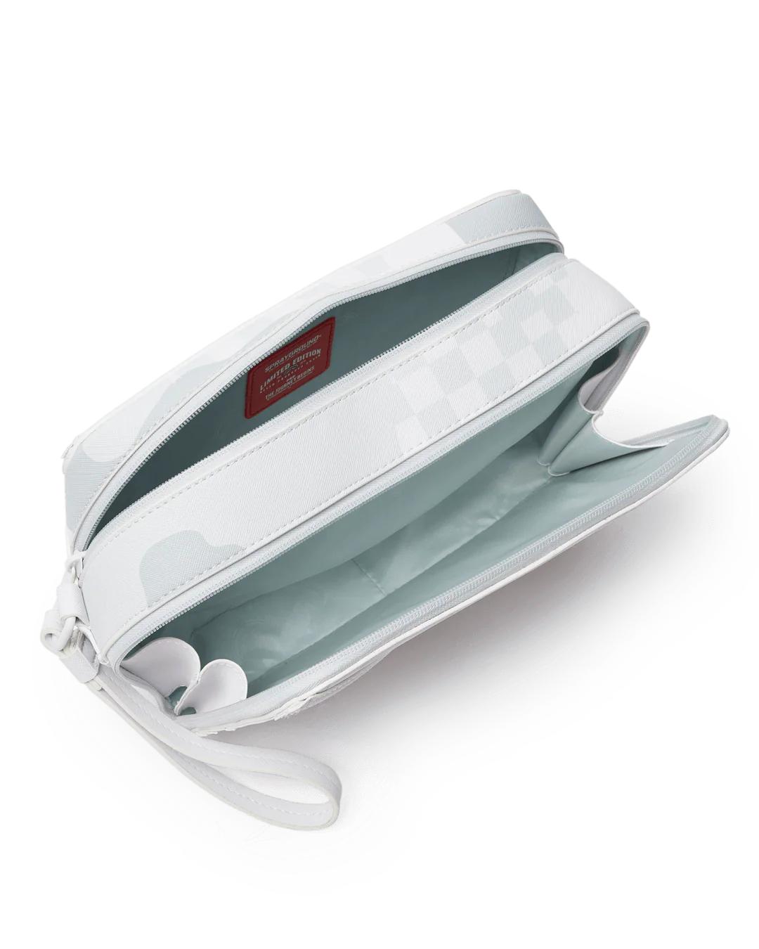 Sprayground 3AM LE BLANC TOILETRY BAG