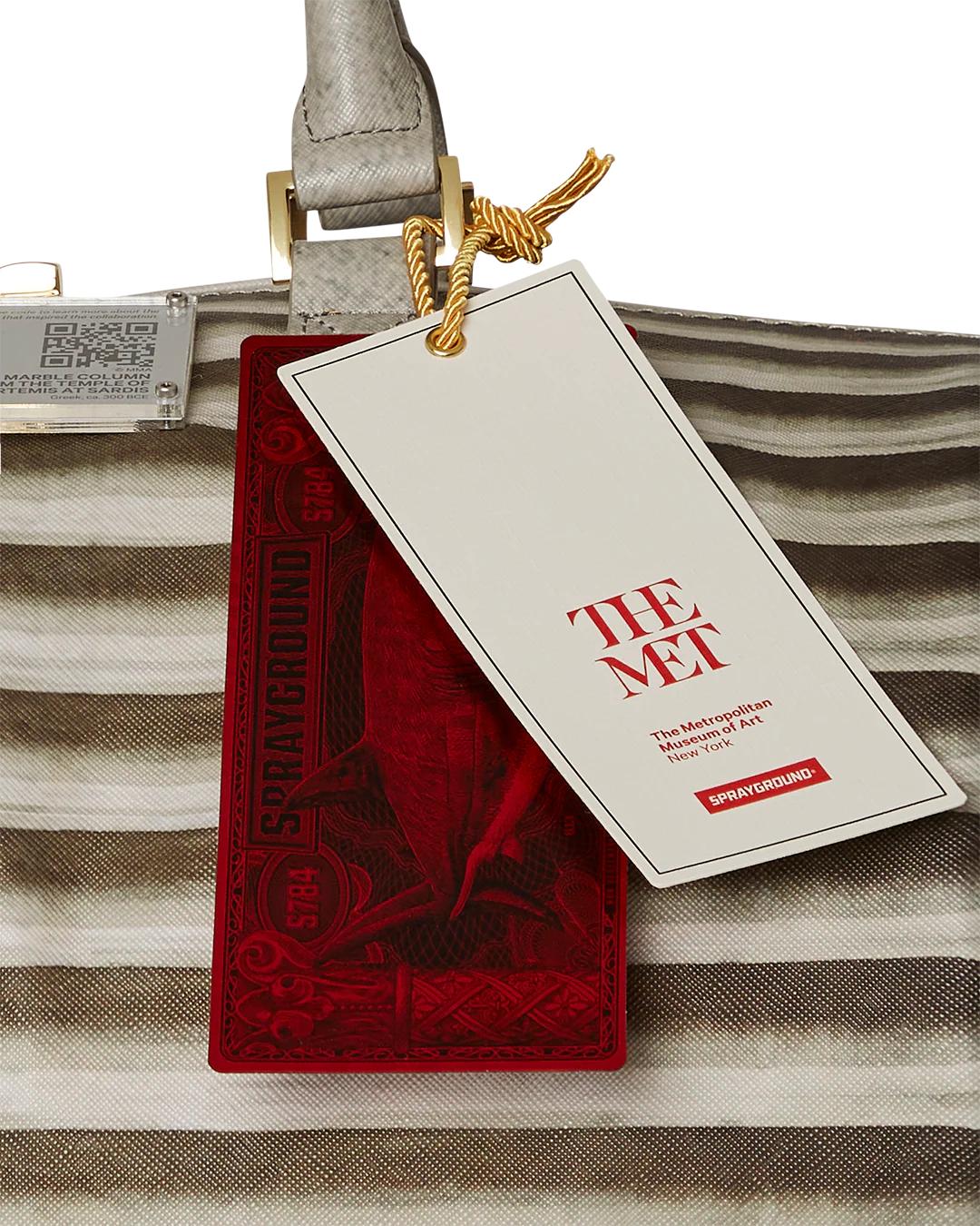 Sprayground THE MET GREEK TEMPLE OF SARDIS COLUMN DUFFLE