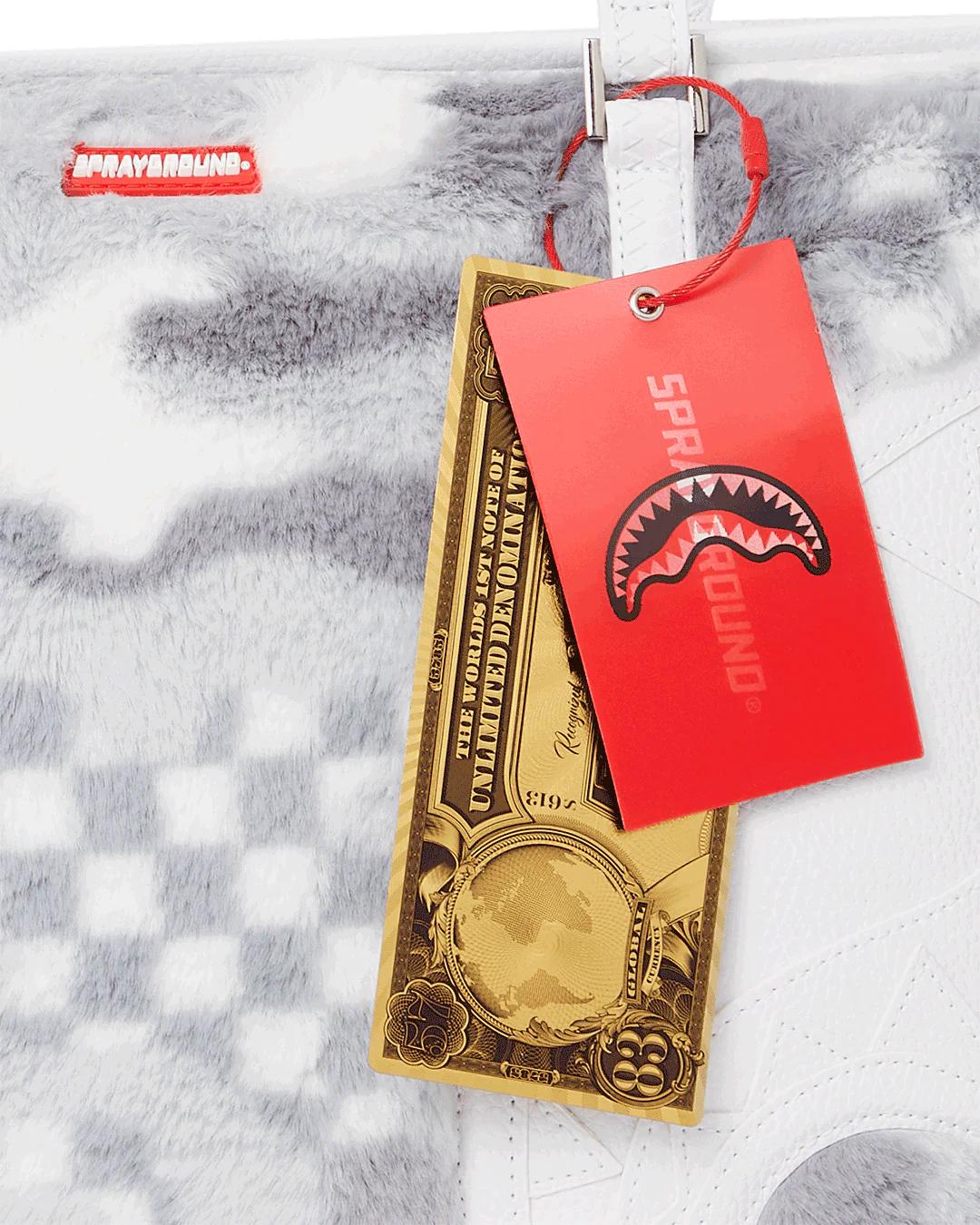 Sprayground 3AM PLUSH SWISS ALPS TOTE