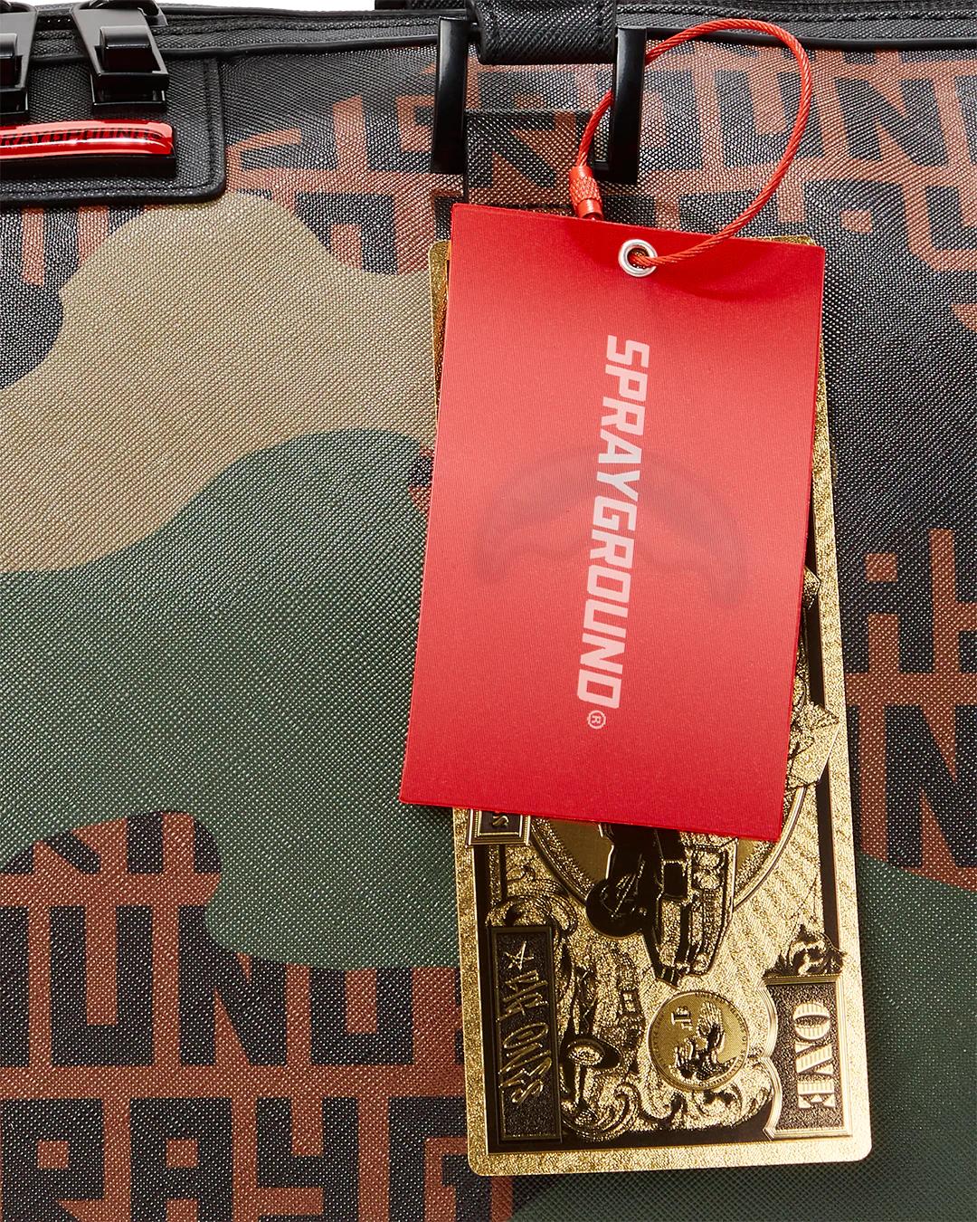 Sprayground CAMO INFINITI DUFFLE