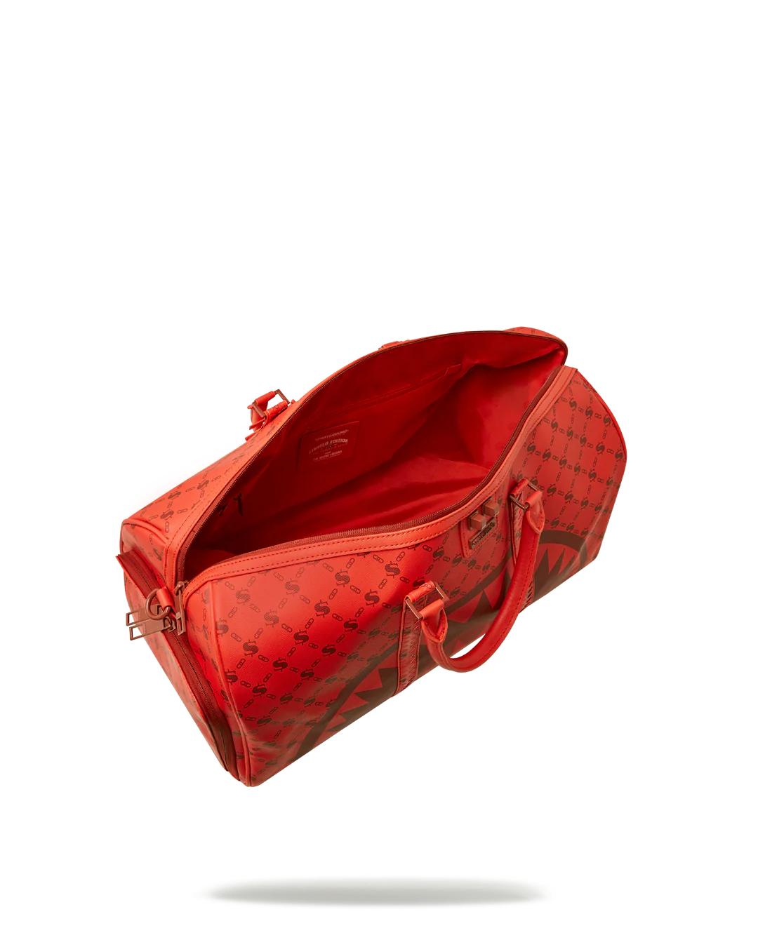 Sprayground MONEY PATTERN BRICK DUFFLE