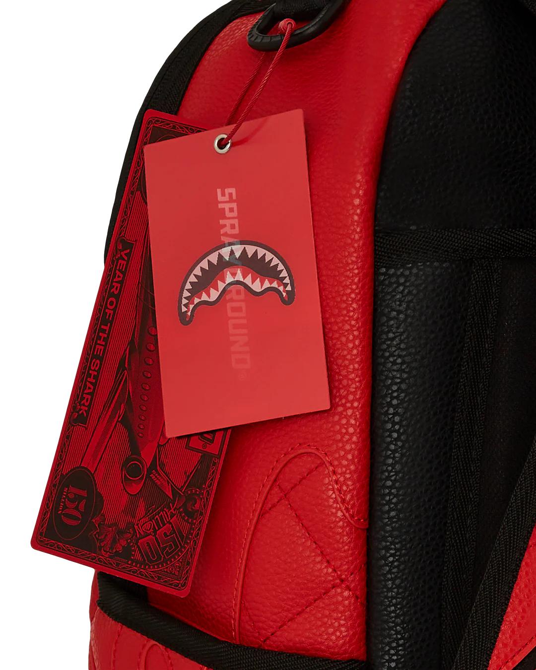 Sprayground SHARK CENTRAL EMBOSSED DRIP DLXSV BACKPACK