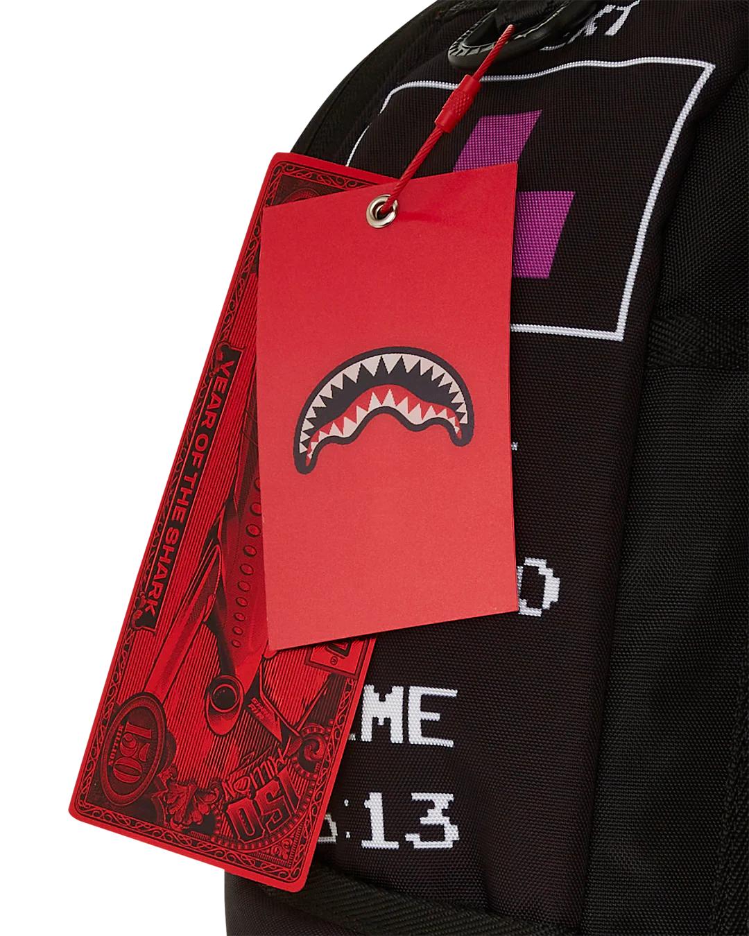 Sprayground TETRIS WITH DIABLO AND MONEY BEAR BACKPACK