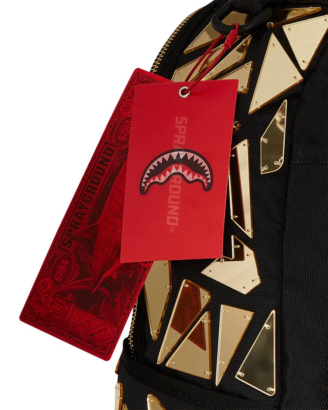 Sprayground HAND MADE MIRROR SHARK BURST - SUPER EXCLUSIVE