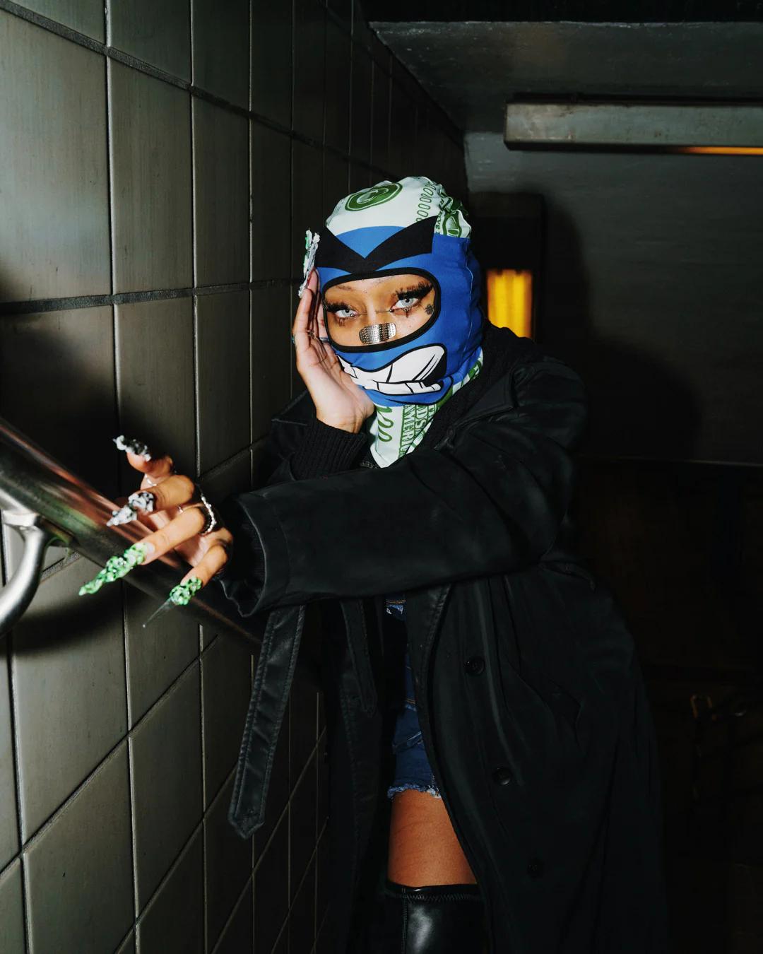 Sprayground MONEY BOY SKI MASK (BLUE)