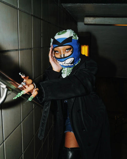Sprayground MONEY BOY SKI MASK (BLUE)