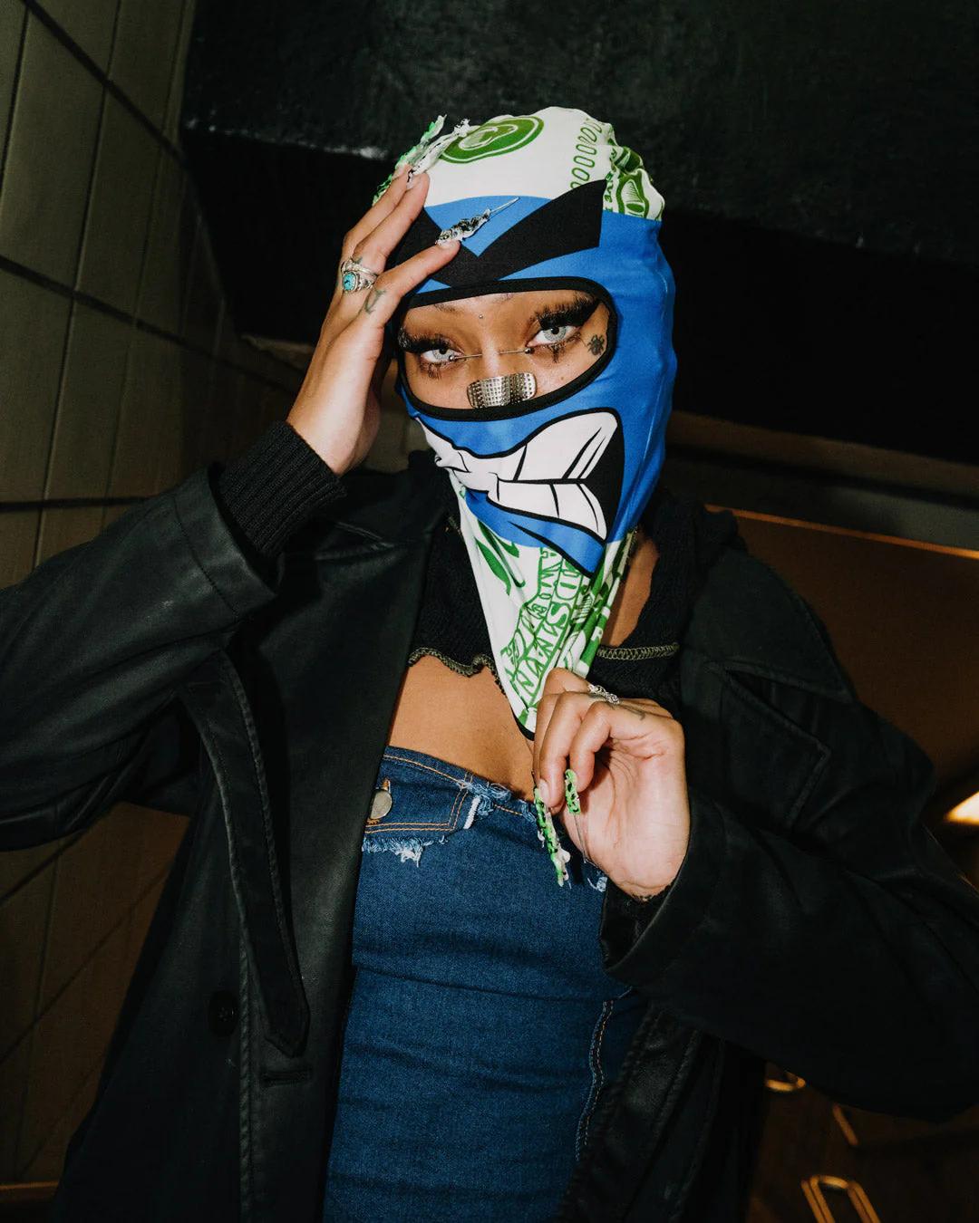 Sprayground MONEY BOY SKI MASK (BLUE)
