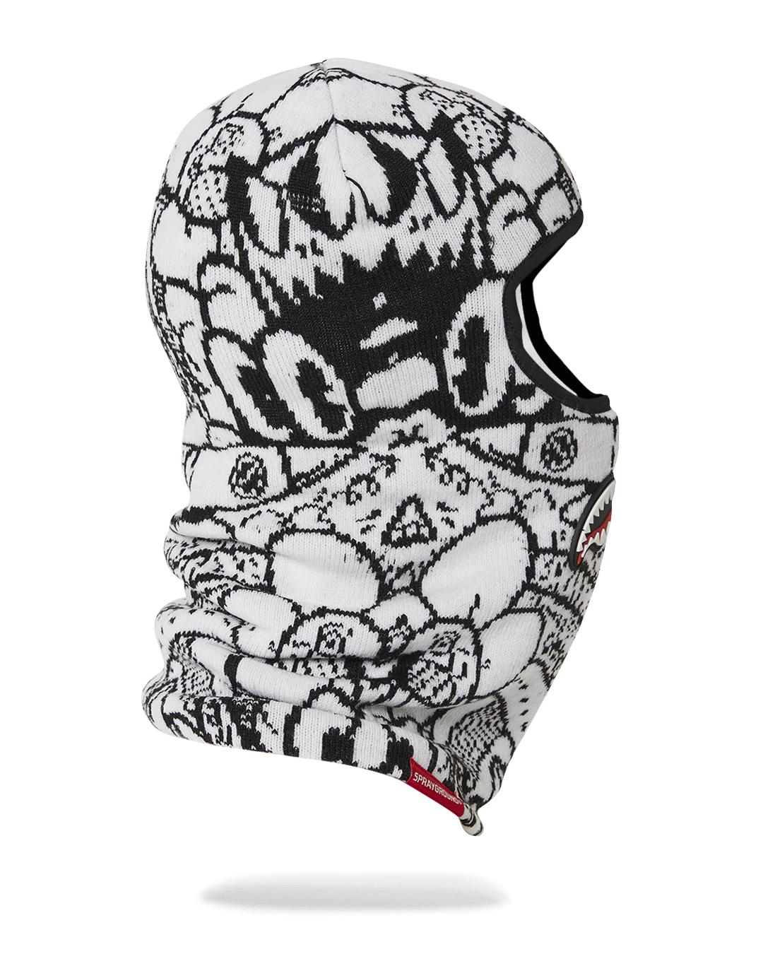 Sprayground DOODLE SHARK SKI MASK