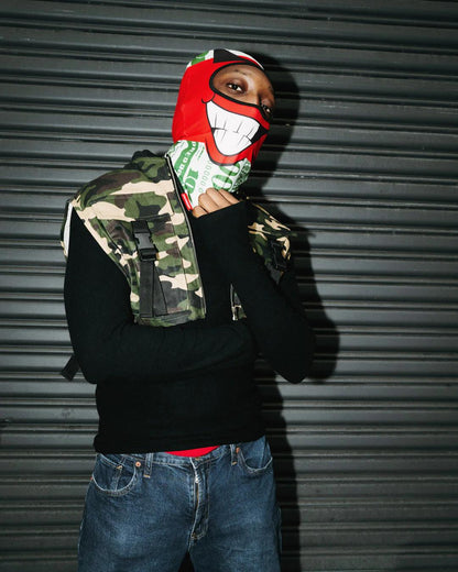 Sprayground MONEY BOY SKI MASK (RED)