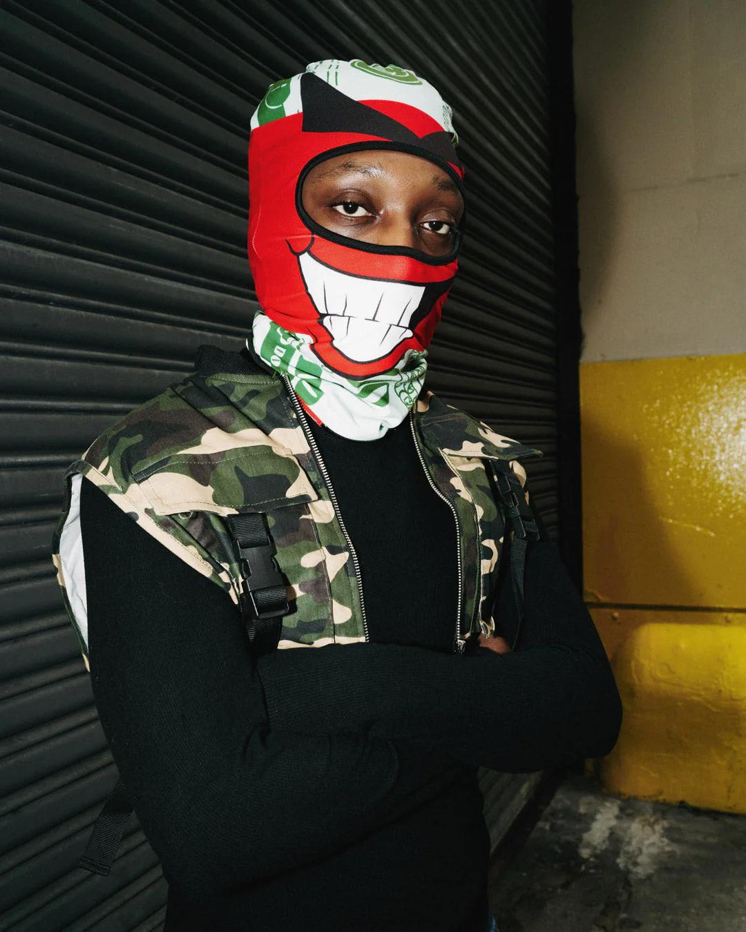 Sprayground MONEY BOY SKI MASK (RED)