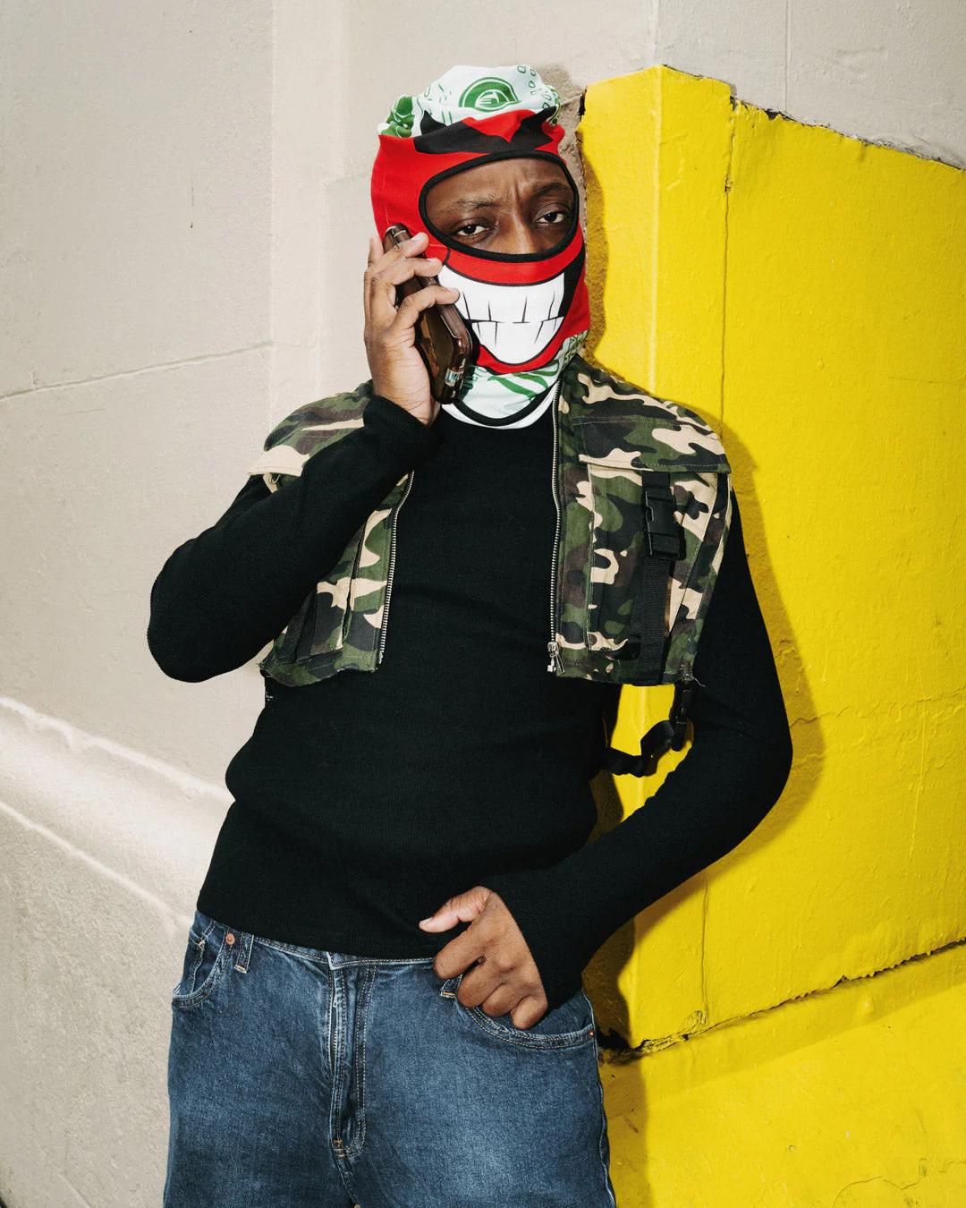 Sprayground MONEY BOY SKI MASK (RED)