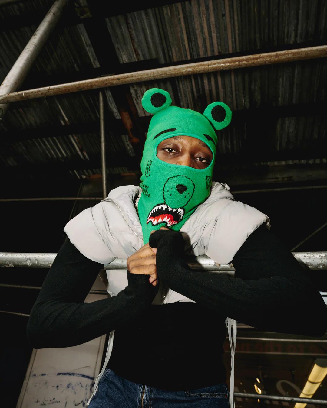 Sprayground THE REAL MONEY BEAR SKI MASK