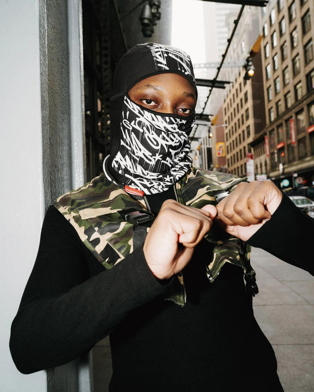 Sprayground MIDNIGHT DESIGNER SKI MASK
