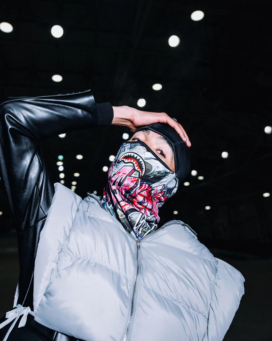 Sprayground $TASHED SKI MASK