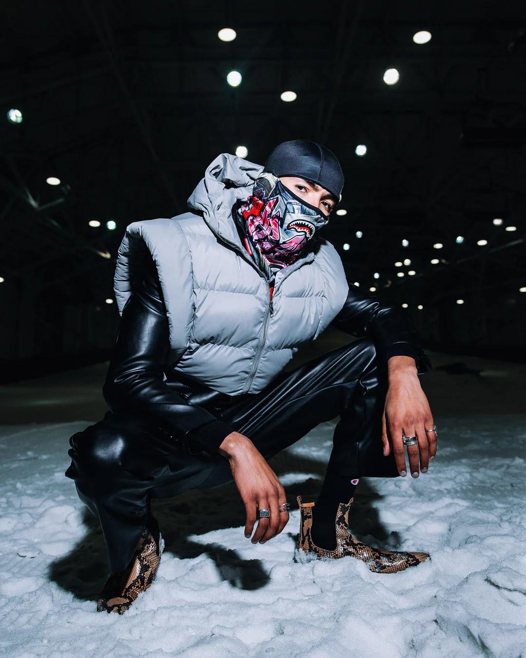 Sprayground $TASHED SKI MASK