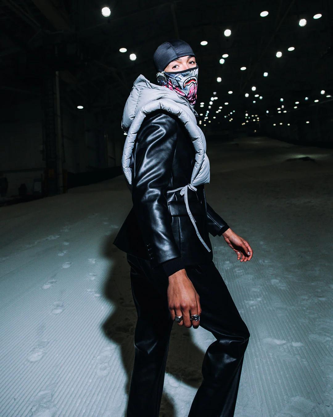 Sprayground $TASHED SKI MASK