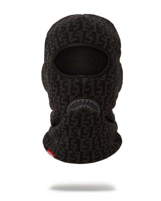 Sprayground CASHIN CHECKS SKI MASK (GRAY)