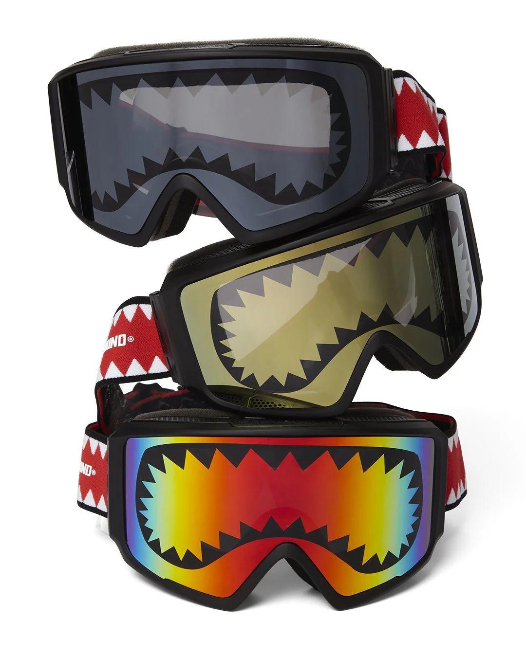 Sprayground SPRAYGROUND SHARK GOGGLES WITH 3 INTERCHANGEABLE LENS