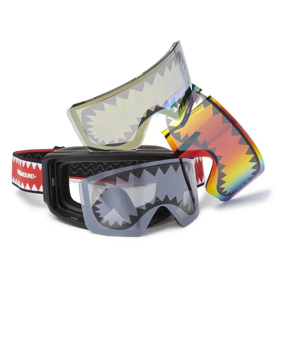Sprayground SPRAYGROUND SHARK GOGGLES WITH 3 INTERCHANGEABLE LENS