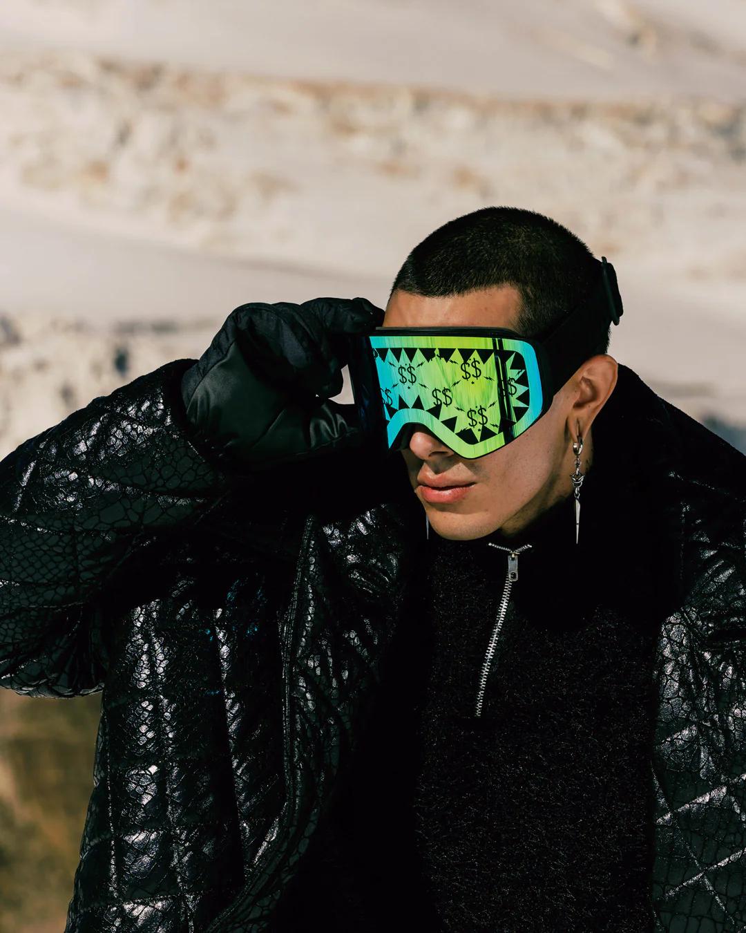 Sprayground THE STREET MOUNTAIN SKI GOGGLES (INTERCHANGEABLE 3 LENSES)
