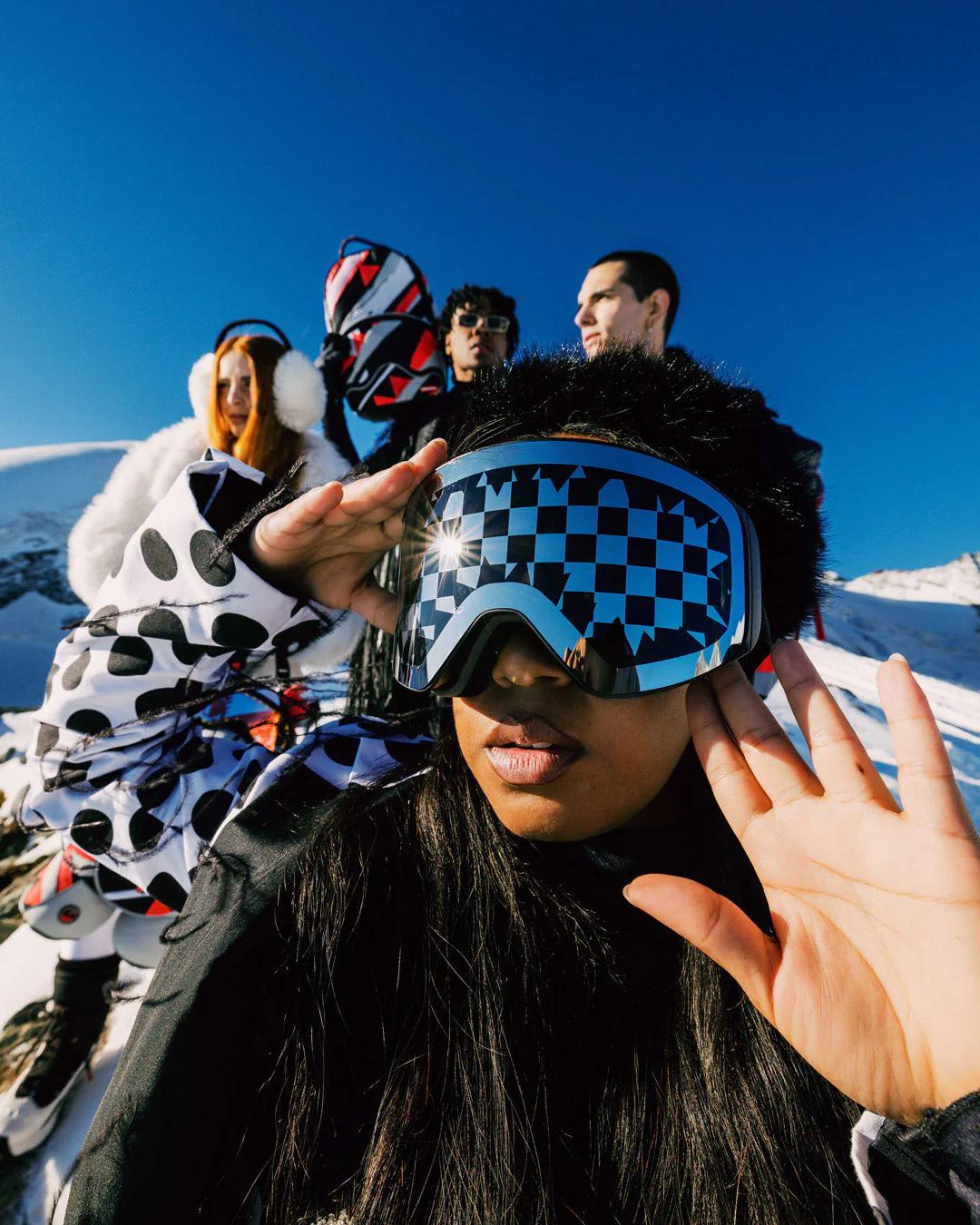 Sprayground THE STREET MOUNTAIN SKI GOGGLES (INTERCHANGEABLE 3 LENSES)