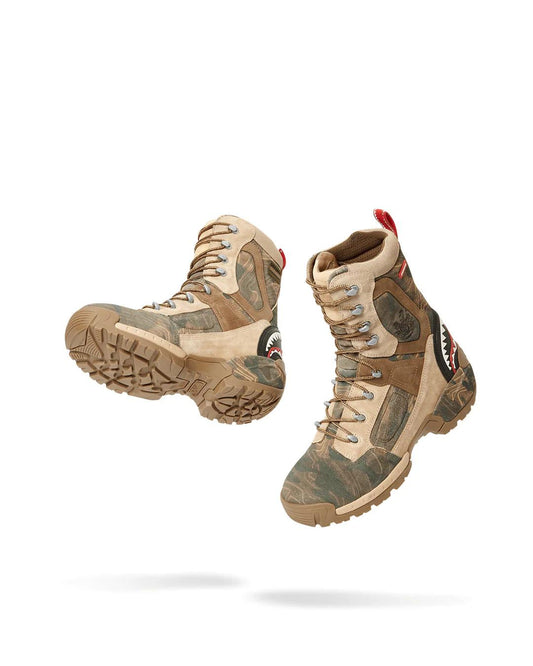 Sprayground CAMO TERRAIN FUERZA COBRA PARATROOPER BOOTS - MADE IN COLOMBIA NUMBERE