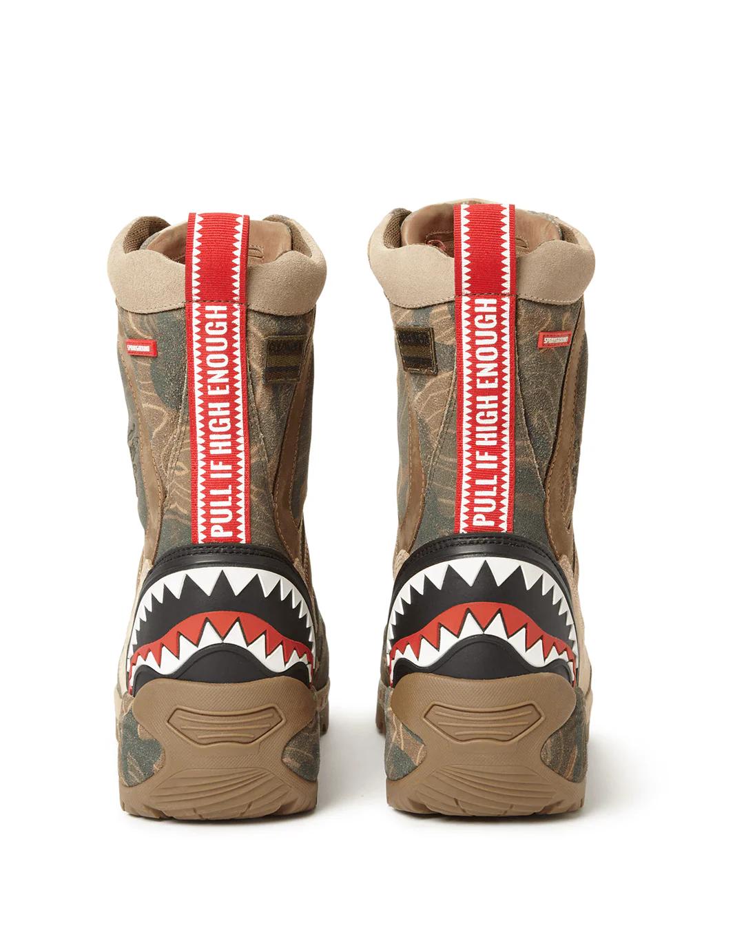 Sprayground CAMO TERRAIN FUERZA COBRA PARATROOPER BOOTS - MADE IN COLOMBIA NUMBERE
