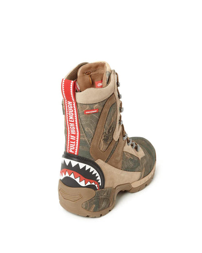 Sprayground CAMO TERRAIN FUERZA COBRA PARATROOPER BOOTS - MADE IN COLOMBIA NUMBERE