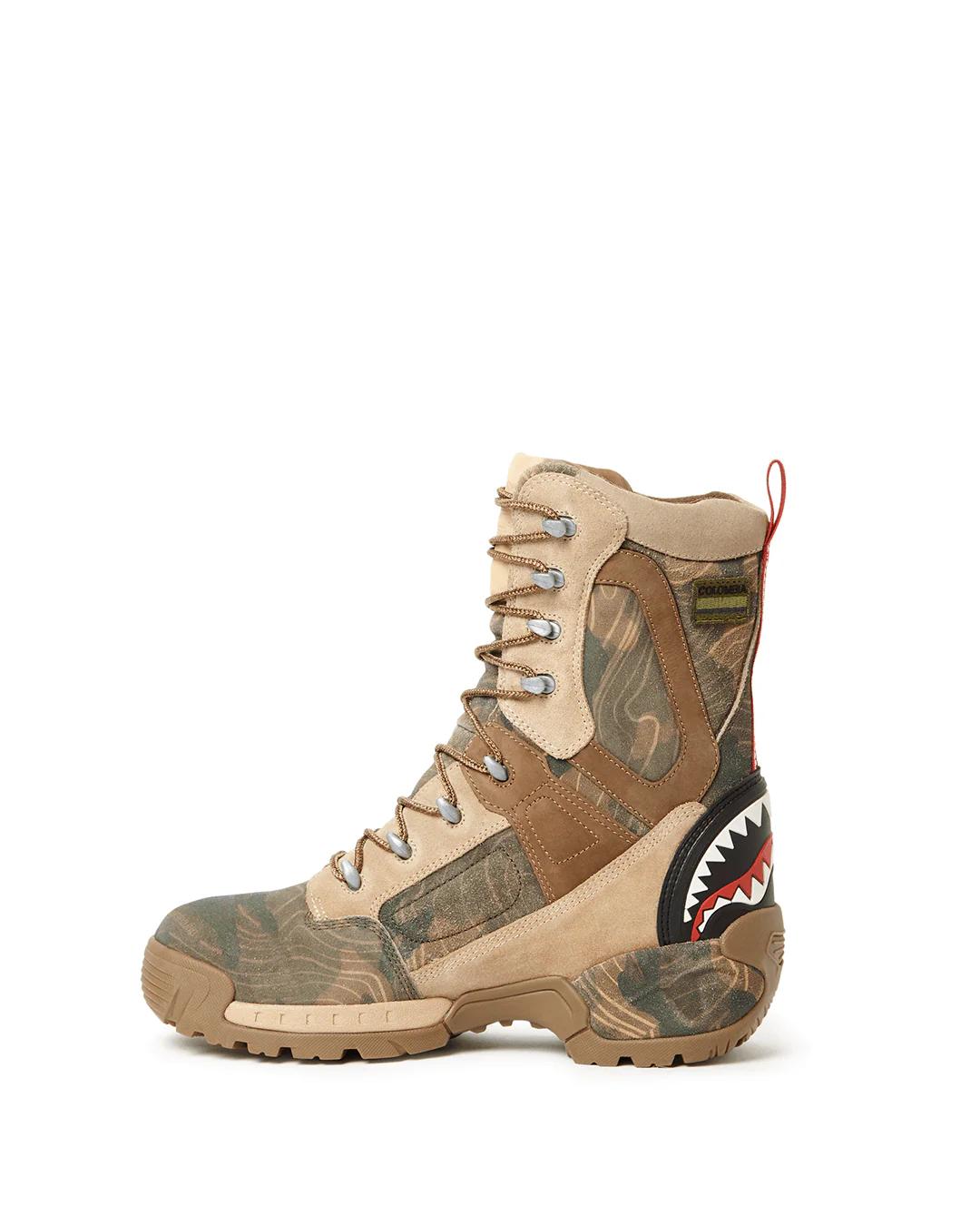 Sprayground CAMO TERRAIN FUERZA COBRA PARATROOPER BOOTS - MADE IN COLOMBIA NUMBERE