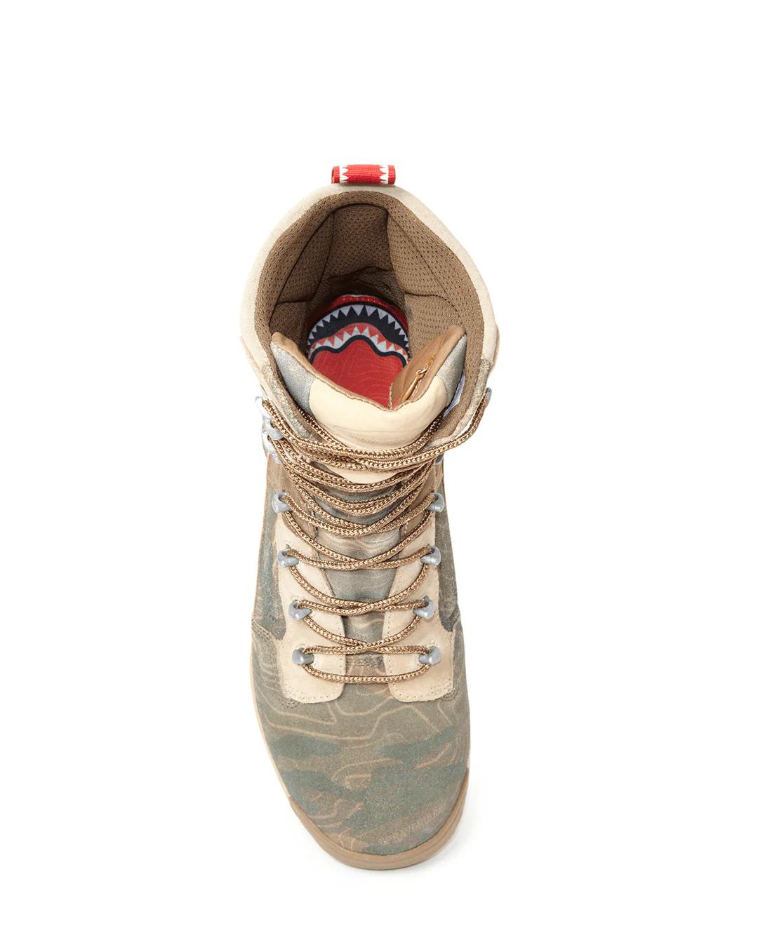Sprayground CAMO TERRAIN FUERZA COBRA PARATROOPER BOOTS - MADE IN COLOMBIA NUMBERE