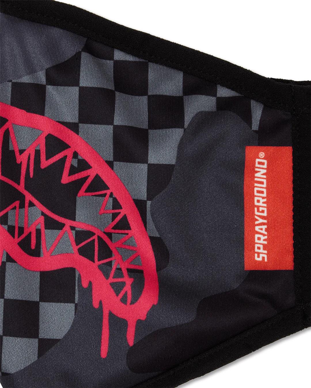 Sprayground 3AM PINK DRIP FACE MASK
