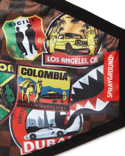 Sprayground GLOBAL MOGUL FACE MASK