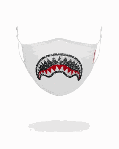 Sprayground CLEARCUT FACE MASK (WHITE)