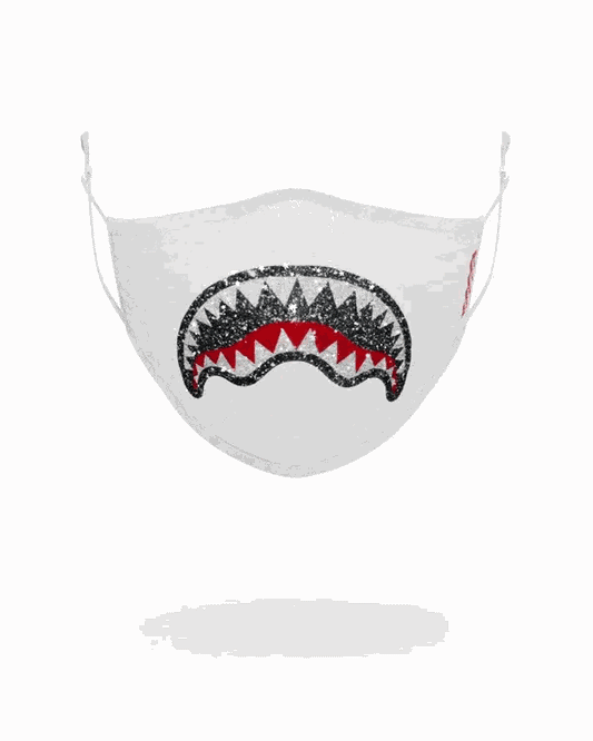 Sprayground CLEARCUT FACE MASK (WHITE)