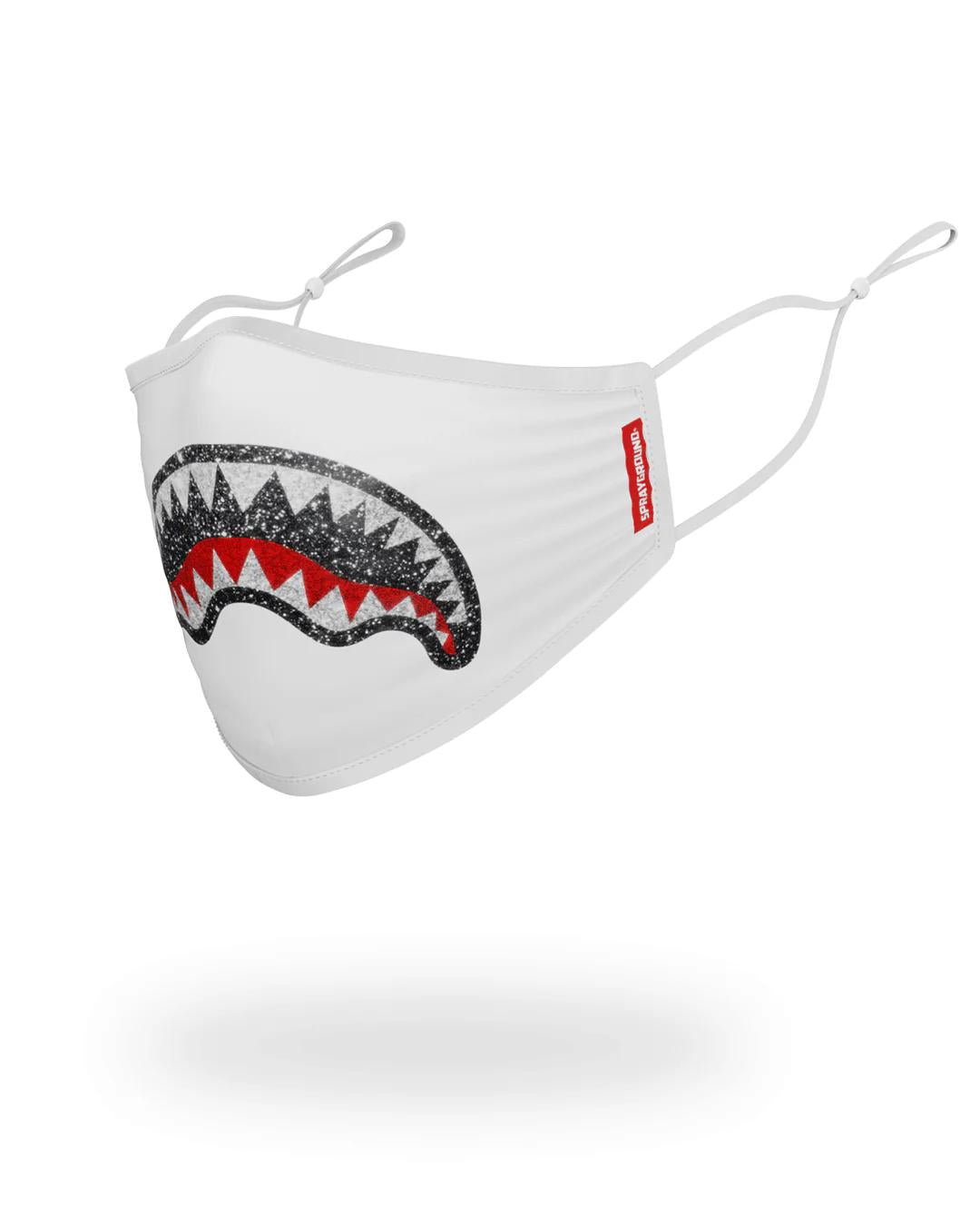 Sprayground CLEARCUT FACE MASK (WHITE)
