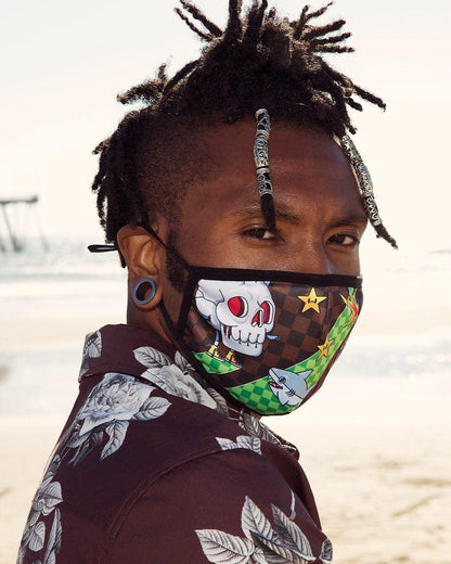 Sprayground WTF THUNDER SHARK FACE MASK