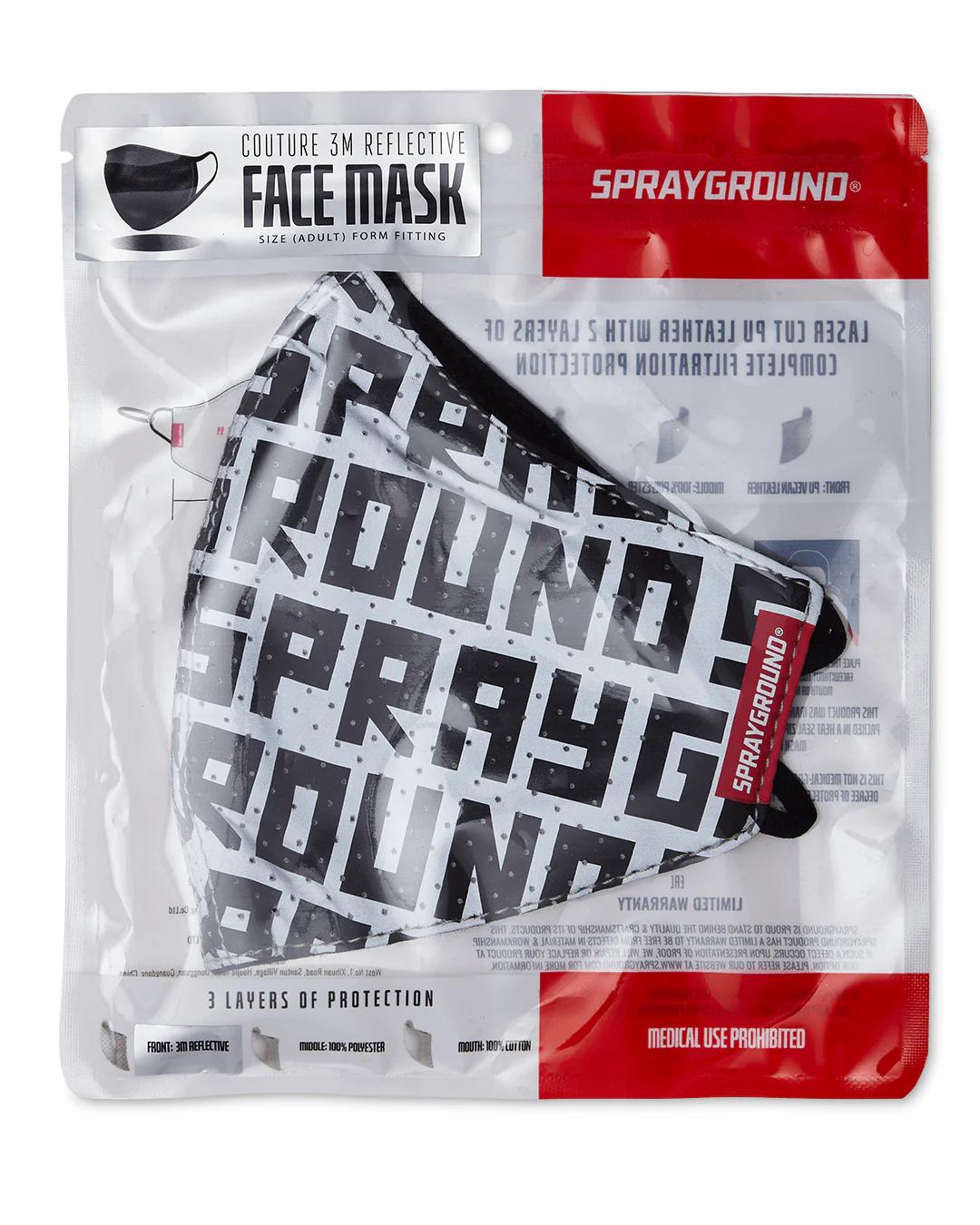 Sprayground SPRAYGROUND INFINITI 3M REFLECTIVE FACE MASK
